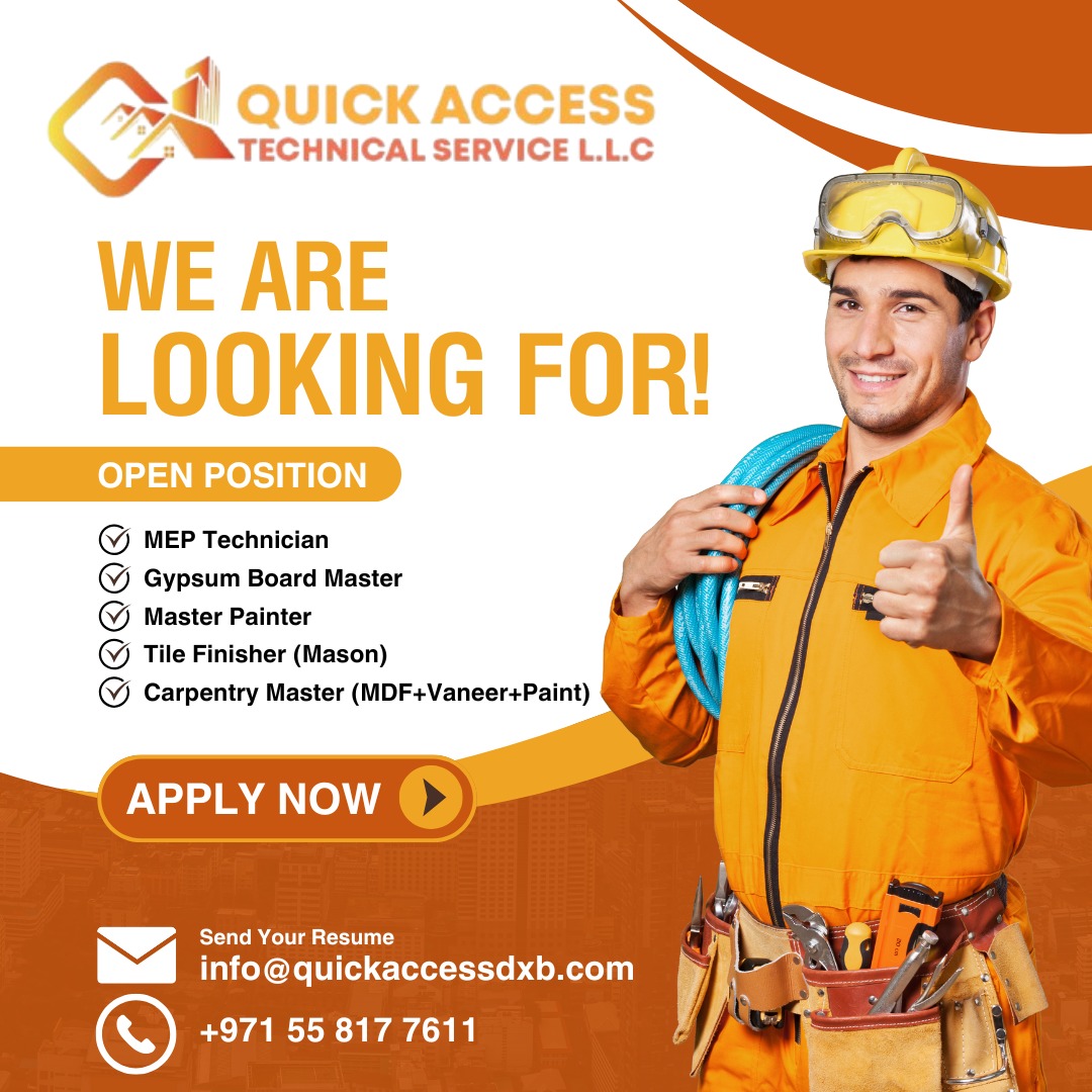 Careers at QuickAccess DXB